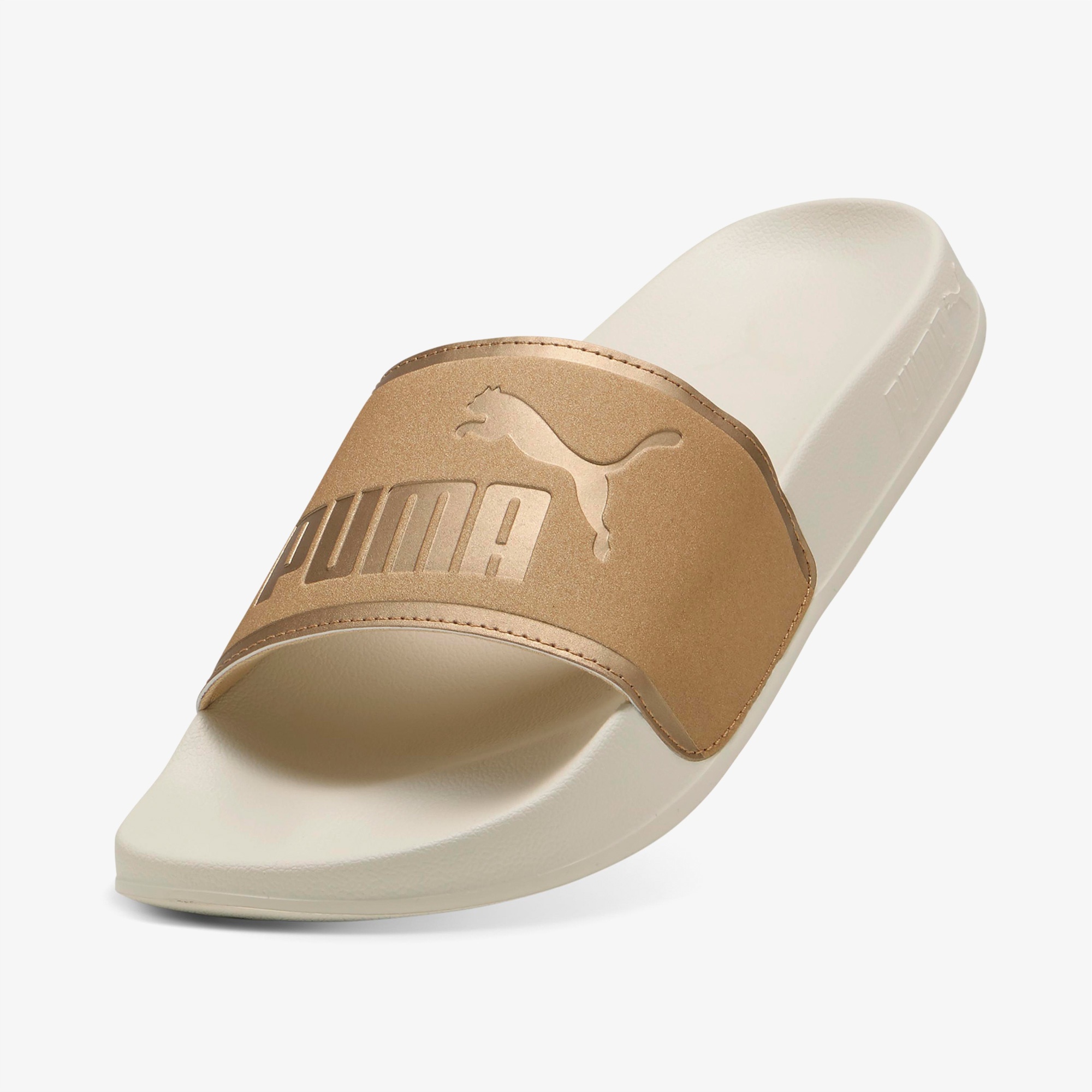 Puma Leadcat 2 0 Aqua Metallics Kadın Krem Terlik