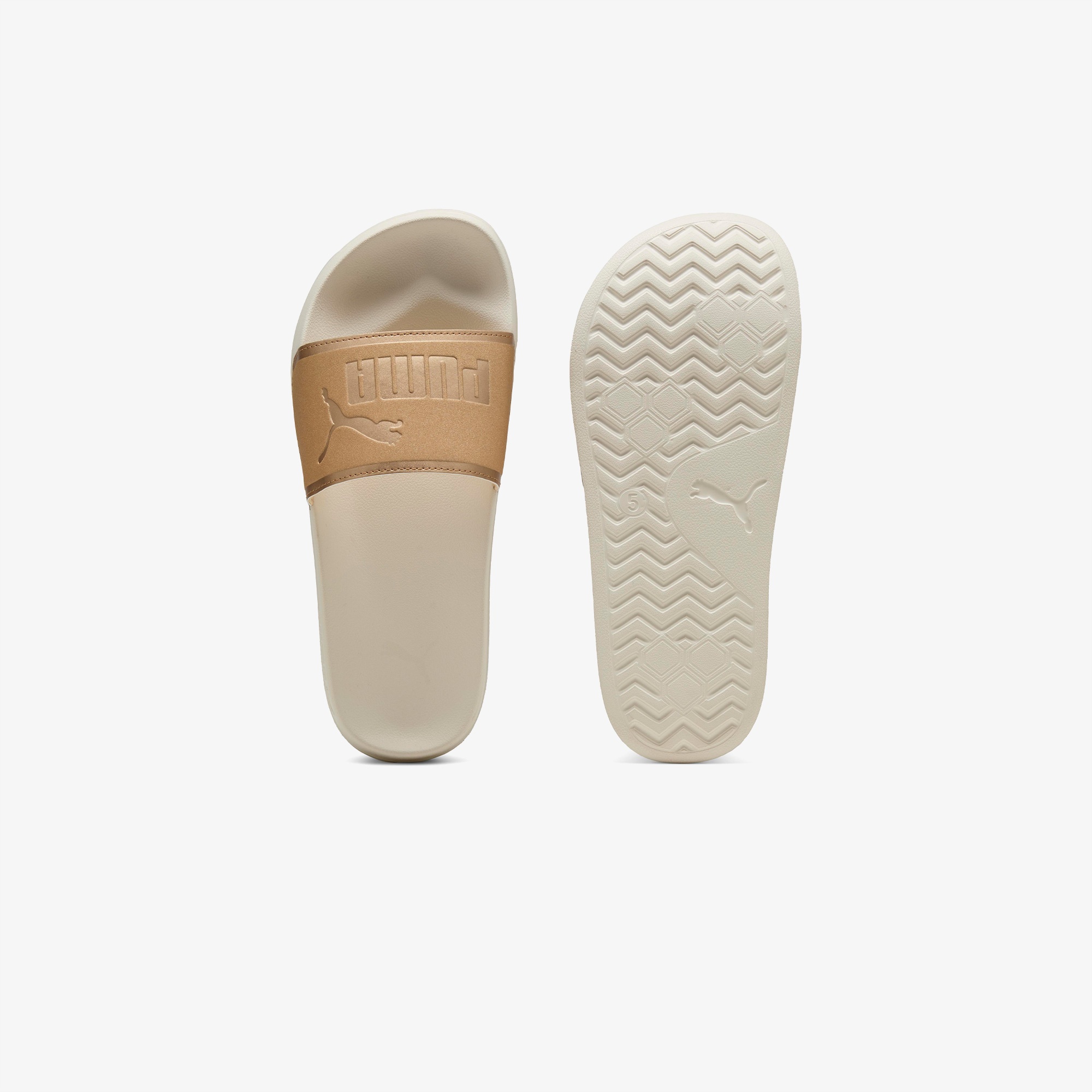 Puma Leadcat 2 0 Aqua Metallics Kadın Krem Terlik