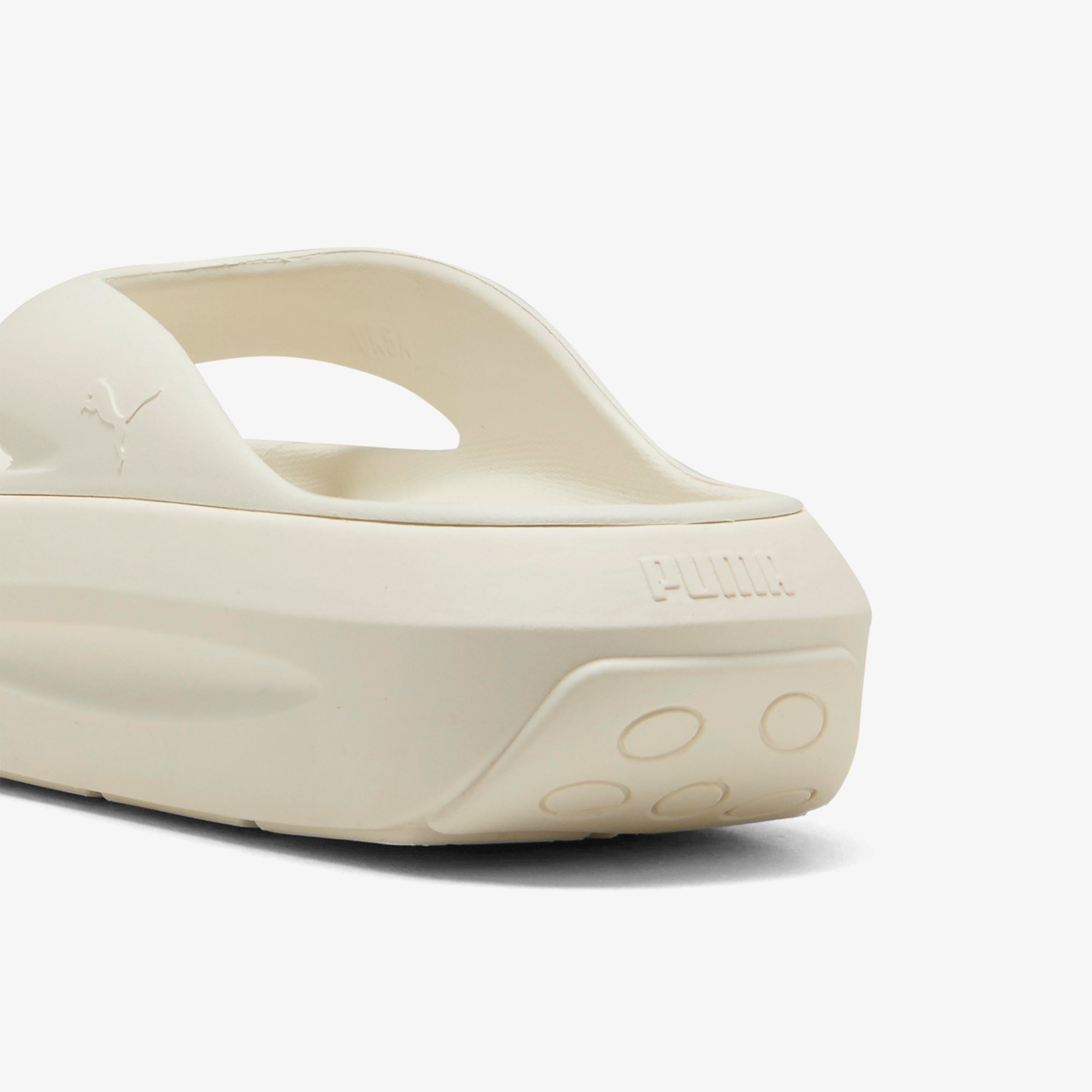 Puma Flatter Flip Kadın Krem Terlik