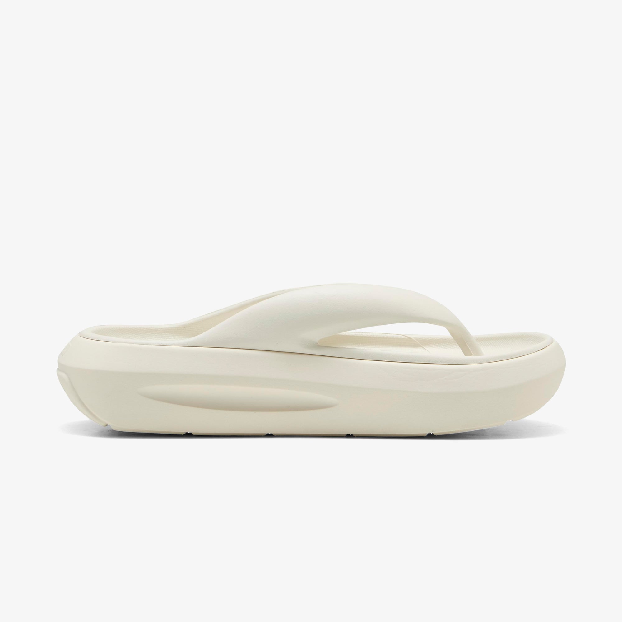  Puma Flatter Flip Kadın Krem Terlik