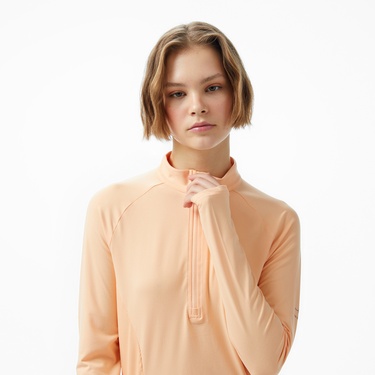  Energetics Cusca iv Kadın Turuncu Koşu Sweatshirt