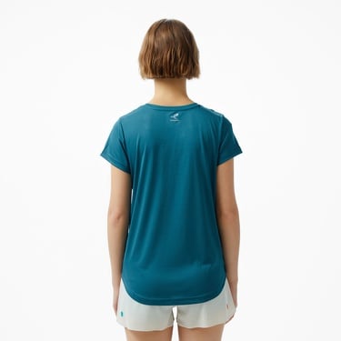  Energetics Cecilia iv Ss Kadın Mavi Antrenman T-Shirt