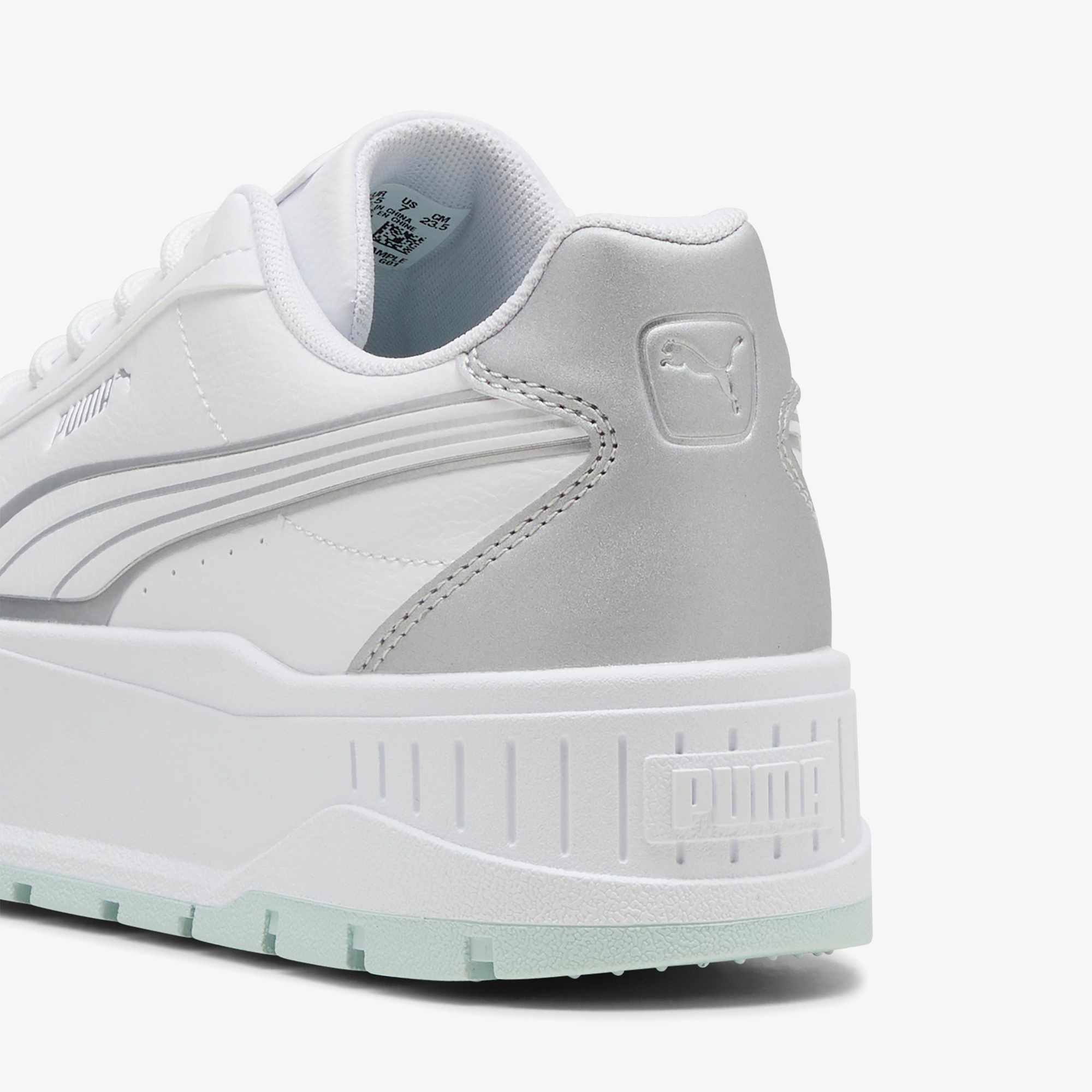 Puma Karmen Aqua Metallics Kadın Beyaz Spor Ayakkabı