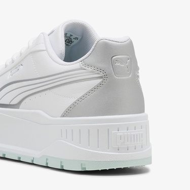  Puma Karmen Aqua Metallics Kadın Beyaz Spor Ayakkabı