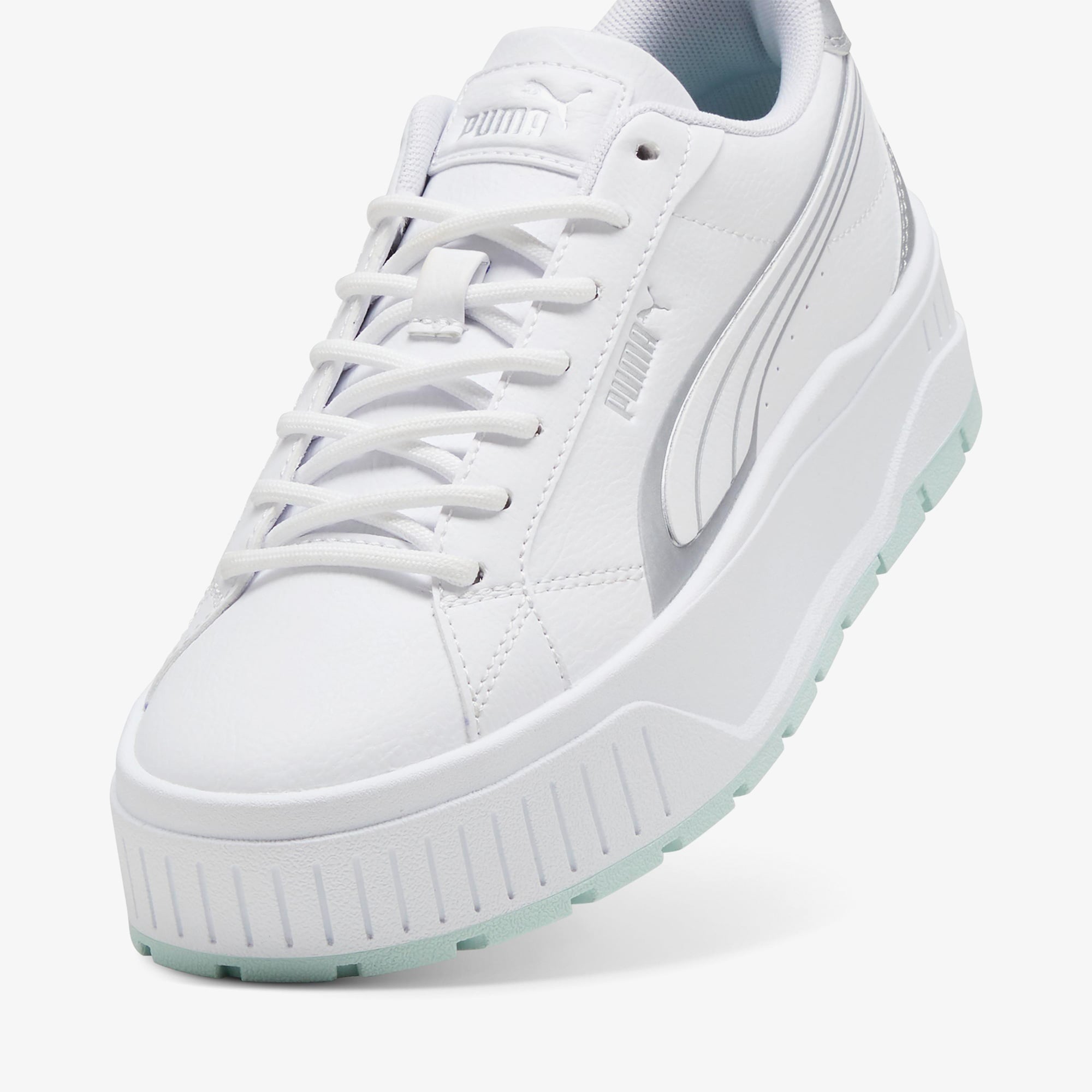 Puma Karmen Aqua Metallics Kadın Beyaz Spor Ayakkabı