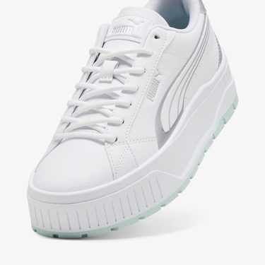  Puma Karmen Aqua Metallics Kadın Beyaz Spor Ayakkabı