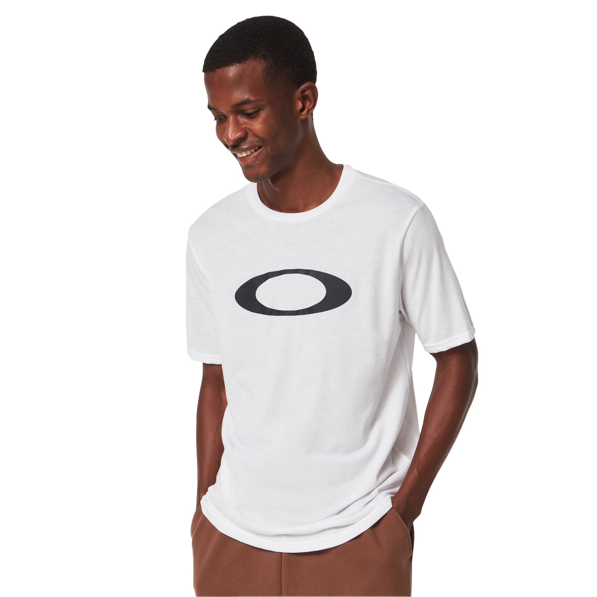 Oakley O-bold Ellipse Erkek Beyaz Tişört