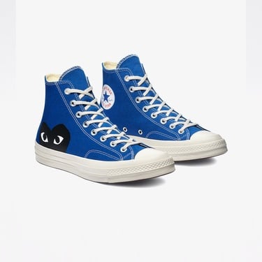  Converse X Comme Des Garçons Play Chuck 70 Unisex Mavi Bilekli Sneaker