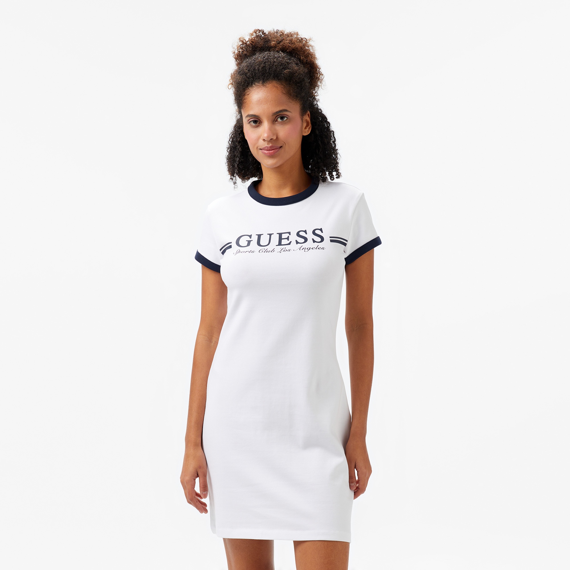 Guess Active Kadın Beyaz Elbise