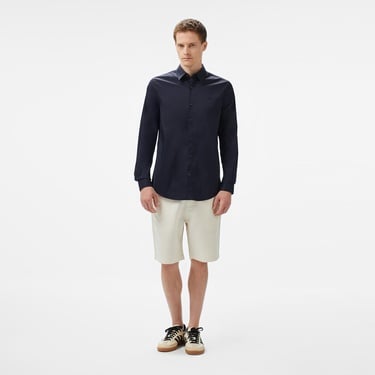  Guess Slim Fit Erkek Lacivert Gömlek