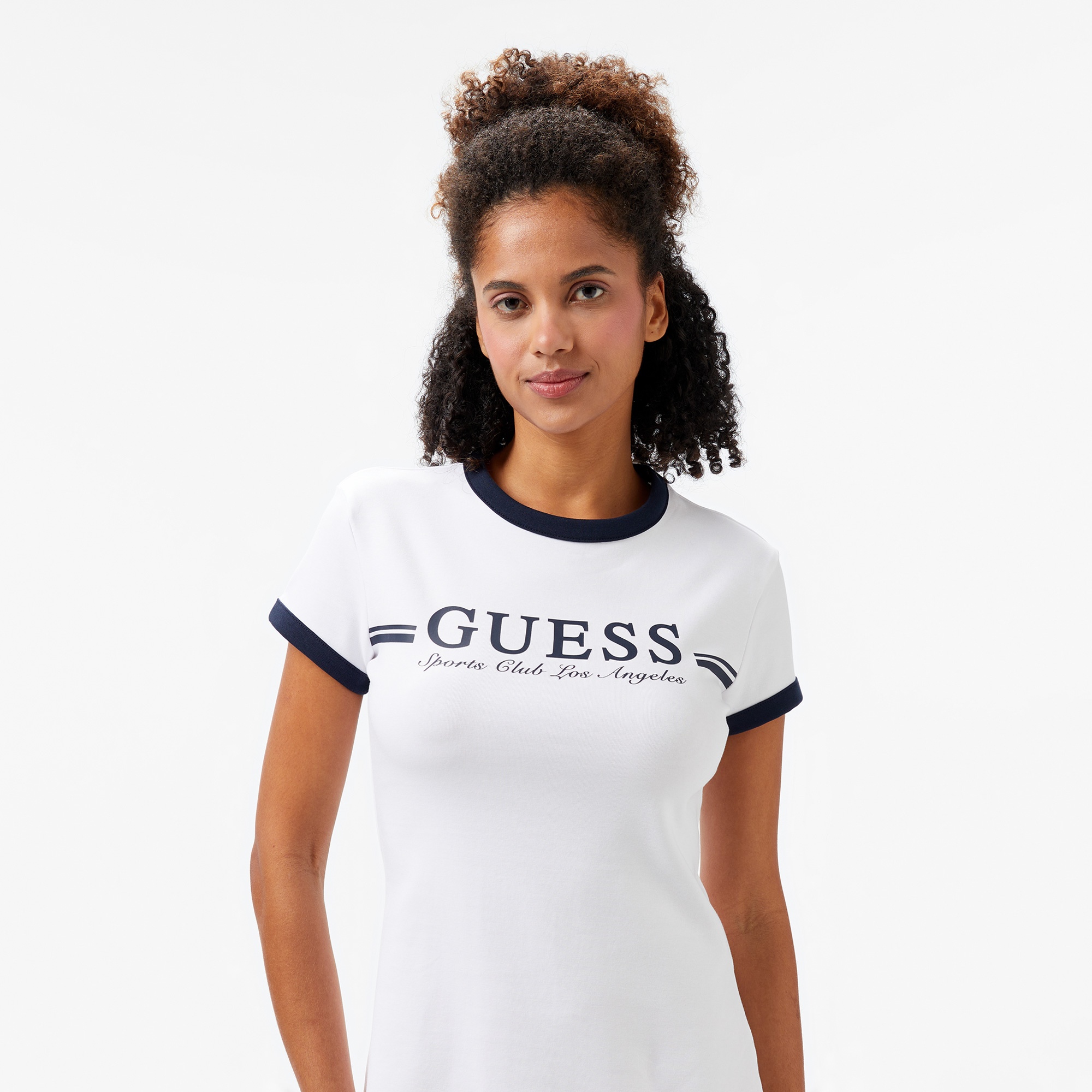 Guess Active Kadın Beyaz Elbise