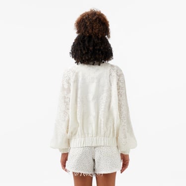  Les Benjamins 002 Kadın Beyaz Eşofman Üstü