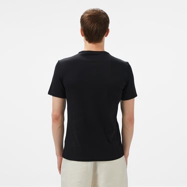  Guess Triangle Mid Organic Stream 180 Erkek Siyah T-Shirt