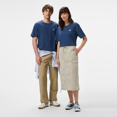  Converse Go-To Unisex Lacivert T-Shirt