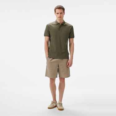  Nautica Erkek Yeşil Slim Fit Polo