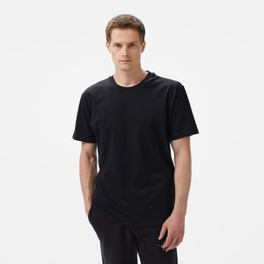  New Balance Lifestyle Erkek Siyah T-Shirt