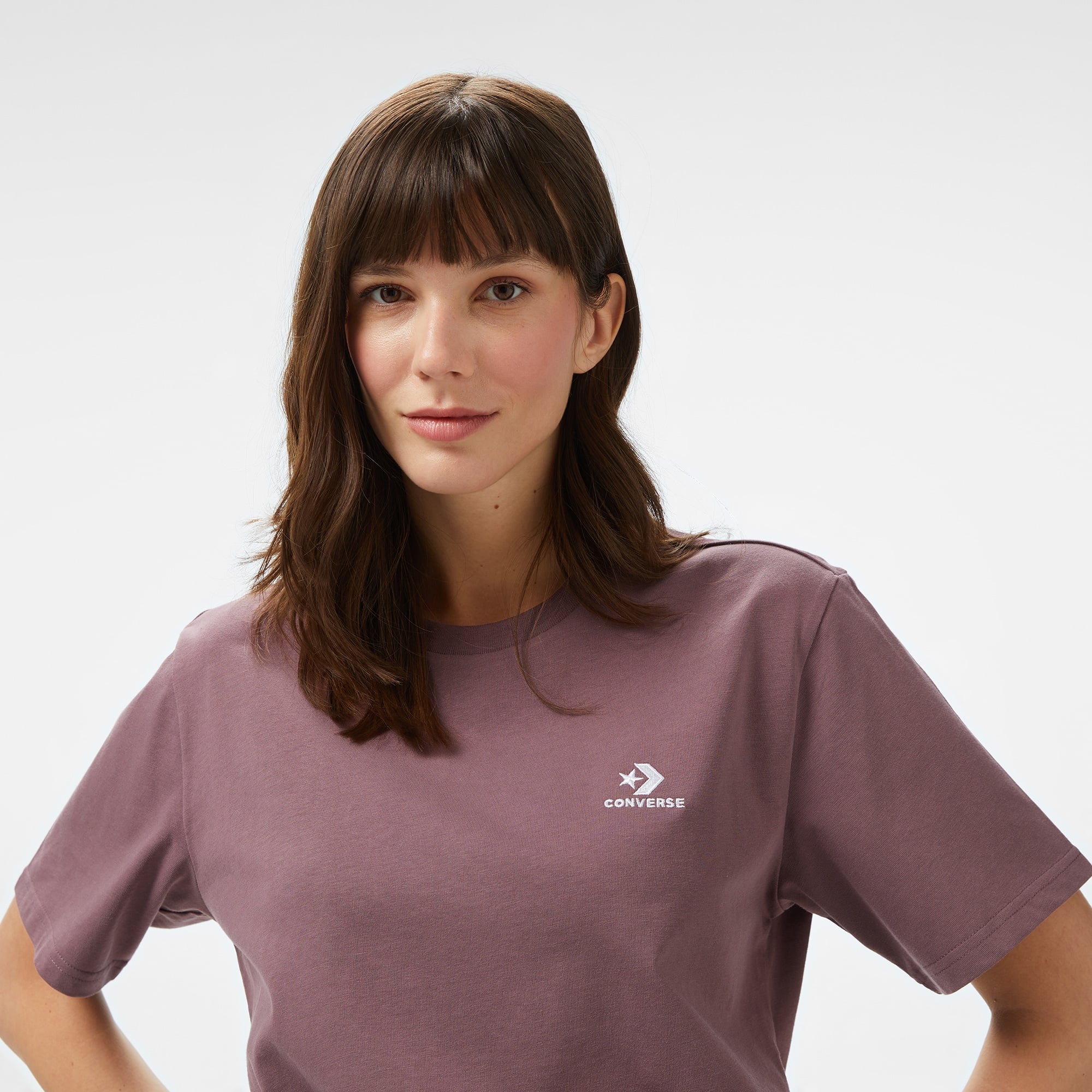 Converse Go-To Unisex Bordo T-Shirt