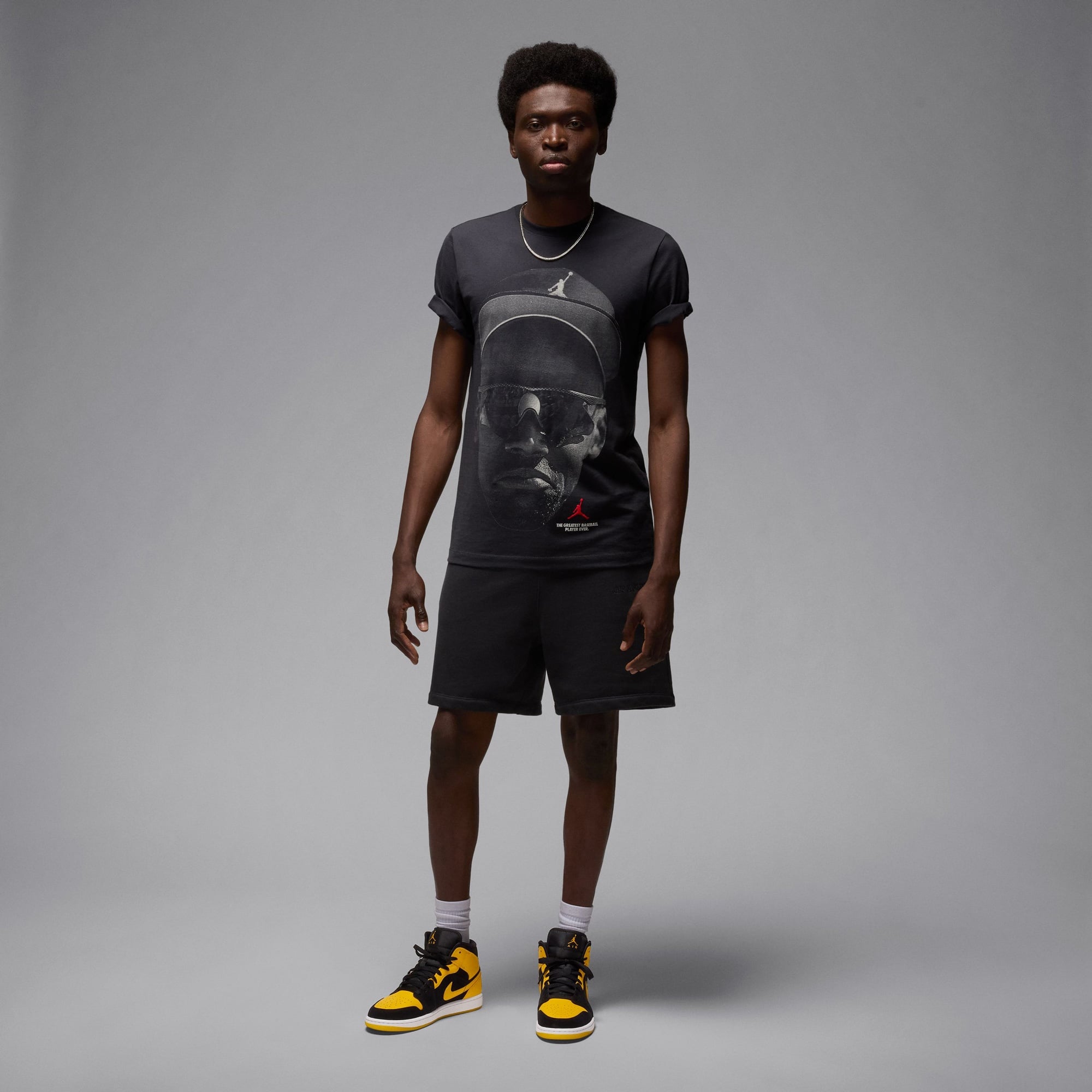 Jordan Air 1 Mid SE Erkek Siyah Spor Ayakkabı