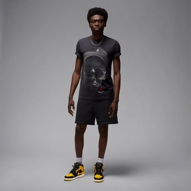  Jordan Air 1 Mid SE Erkek Siyah Spor Ayakkabı