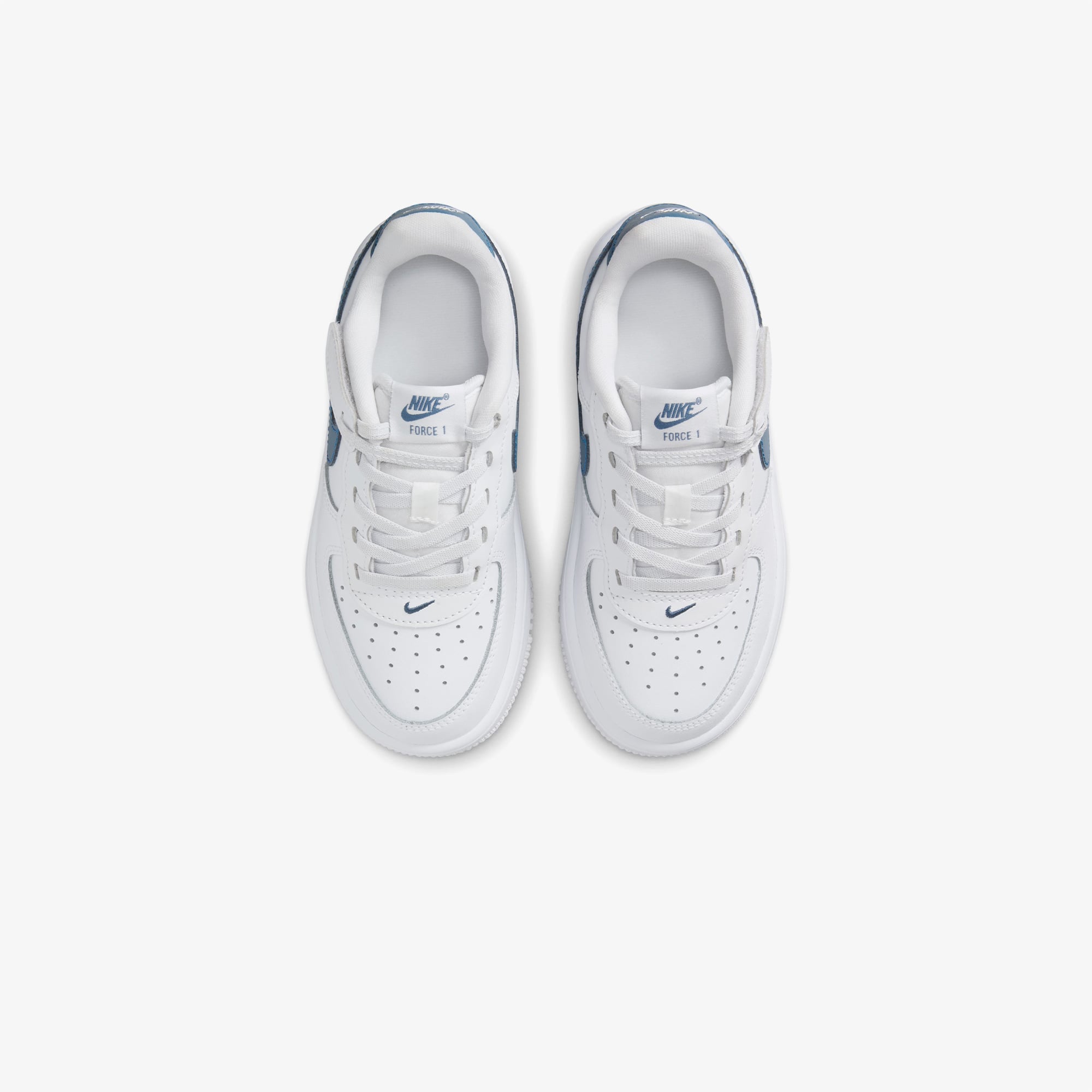 Nike Force 1 Low EasyOn Çocuk Beyaz Spor Ayakkabı - Görsel 6