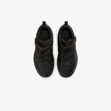  Nike Court Borough Low Recraft Çocuk Siyah Spor Ayakkabı