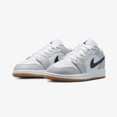  Jordan Air 1 Low Genç Çocuk Beyaz Spor Ayakkabı