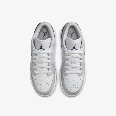  Jordan Air 1 Low Genç Çocuk Beyaz Spor Ayakkabı