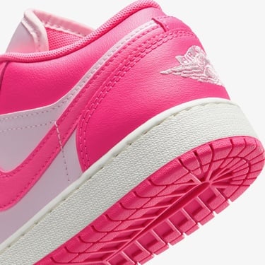  Jordan Air 1 Low Genç Çocuk Pembe Spor Ayakkabı