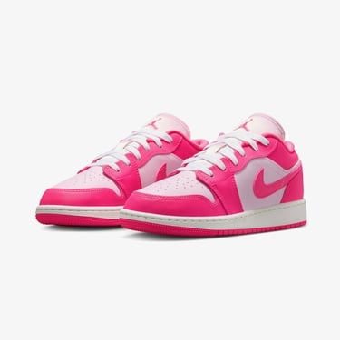  Jordan Air 1 Low Genç Çocuk Pembe Spor Ayakkabı