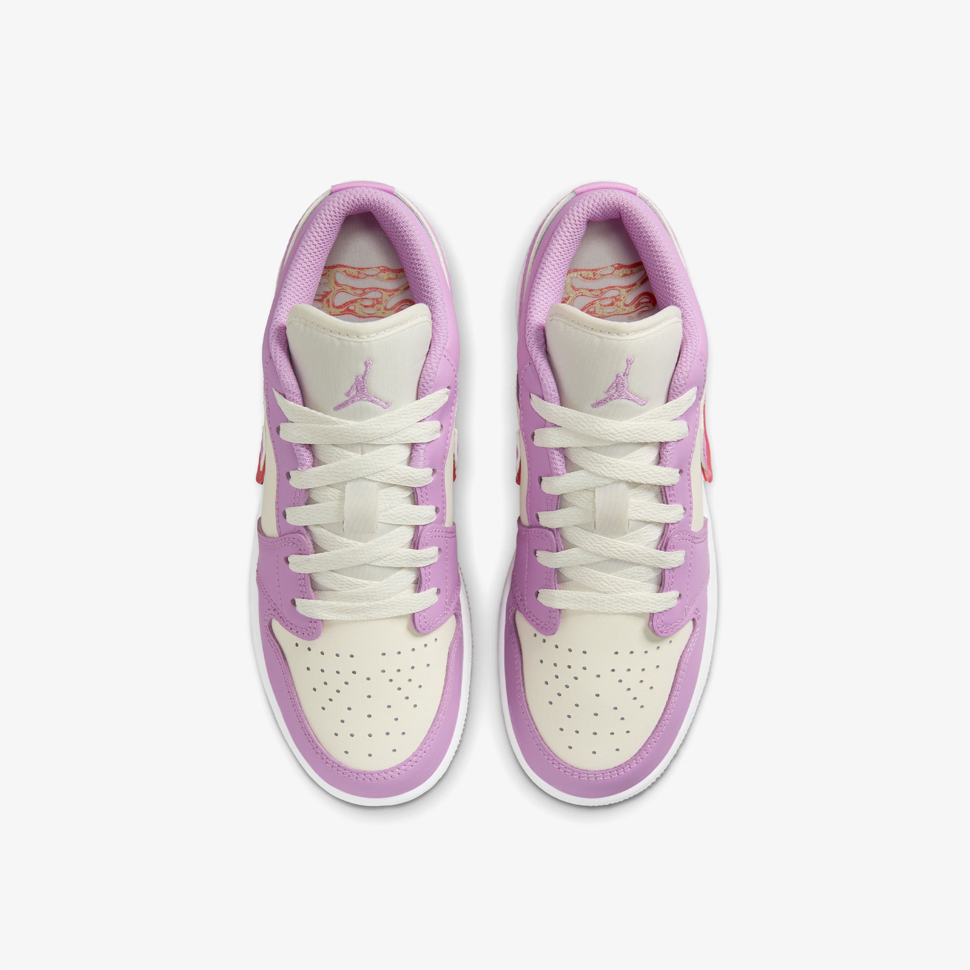 Jordan Air 1 Low SE Genç Çocuk Mor Spor Ayakkabı