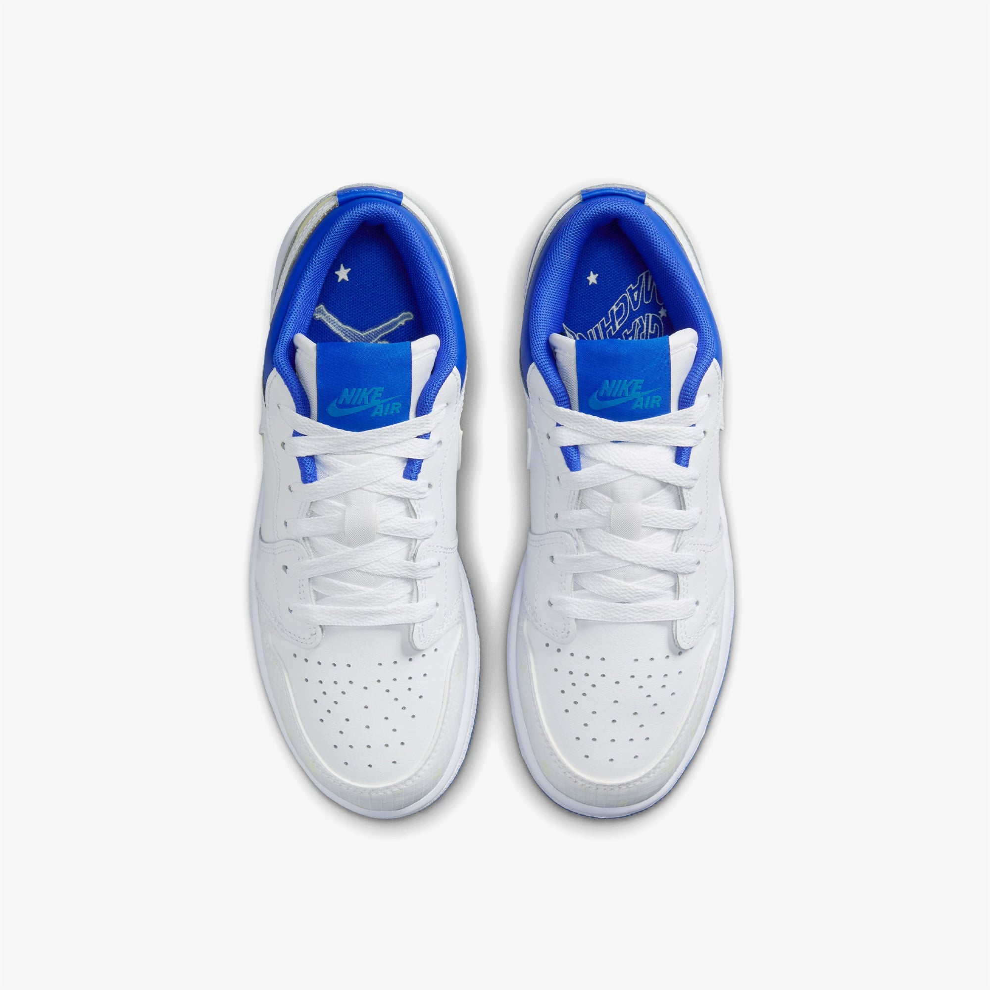 Jordan Air 1 Low Genç Çocuk Beyaz Spor Ayakkabı