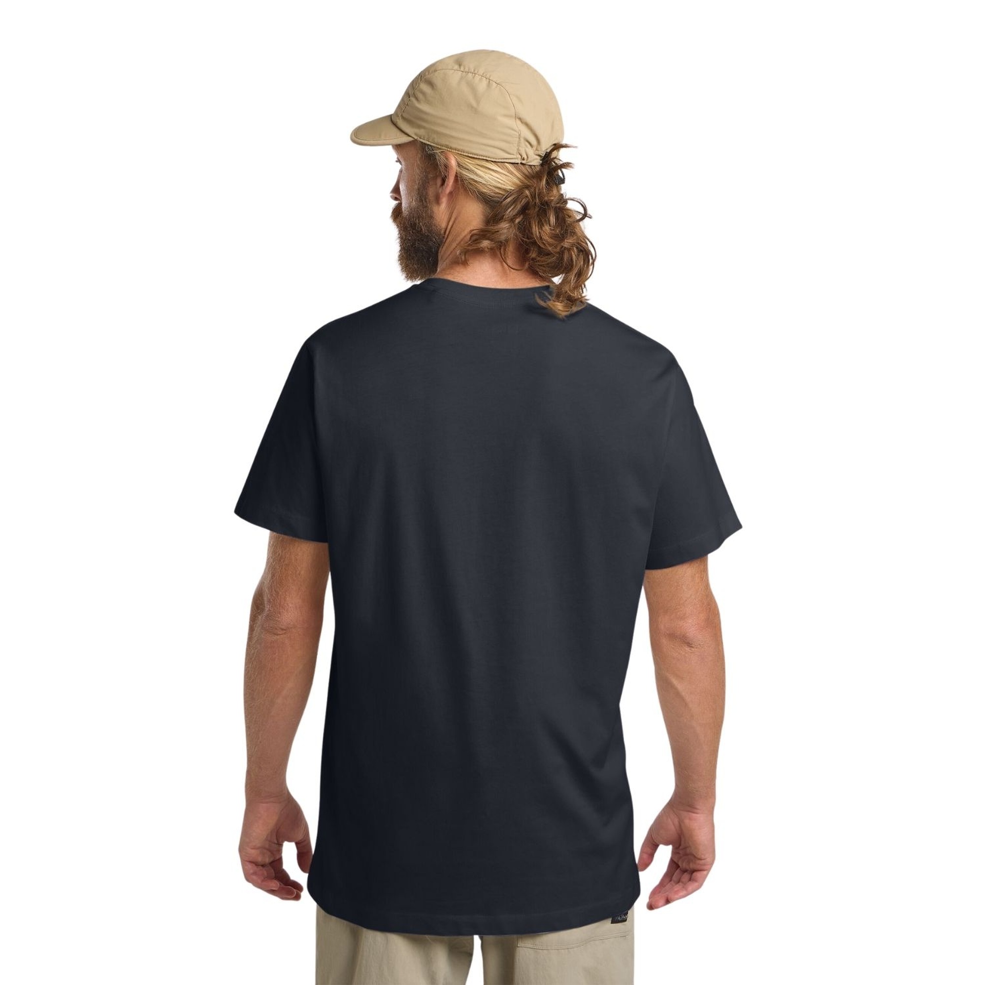 Jack Wolfskin Essential T Erkek Mavi Tişört