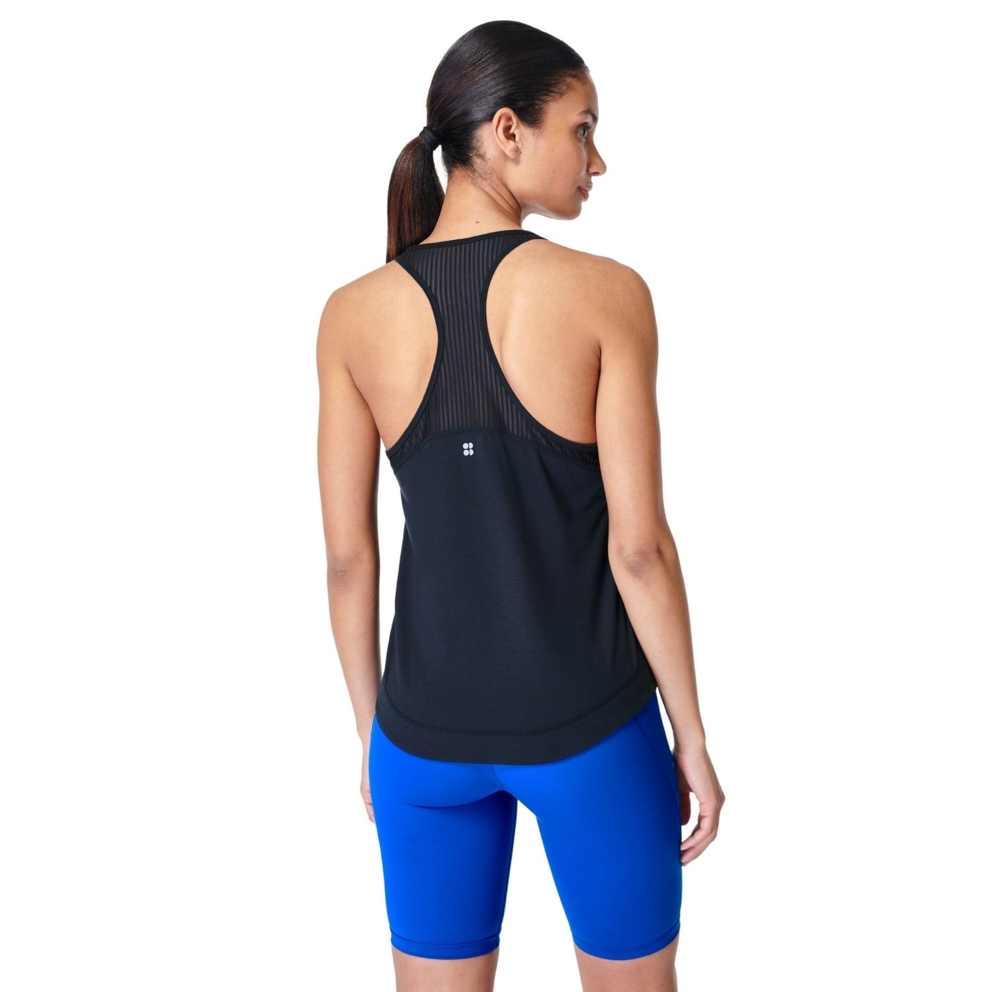 Sweaty Betty Breathe Easy Run Kadın Mavi Koşu Tank Top