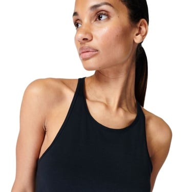 Sweaty Betty Breathe Easy Run Kadın Mavi Koşu Tank Top