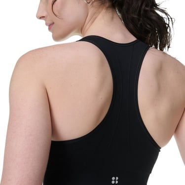  Sweaty Betty Stamina Seamless Sports Bra Kadın Siyah Fitness Bra