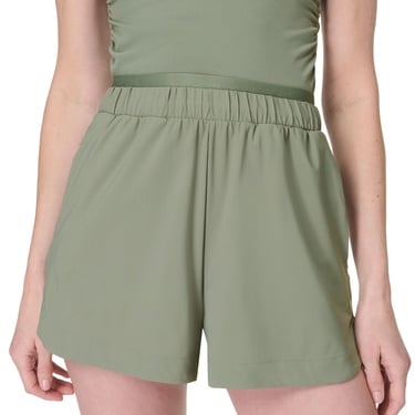  Sweaty Betty Explorer Elevated 3 Short Kadın Yeşil Şort