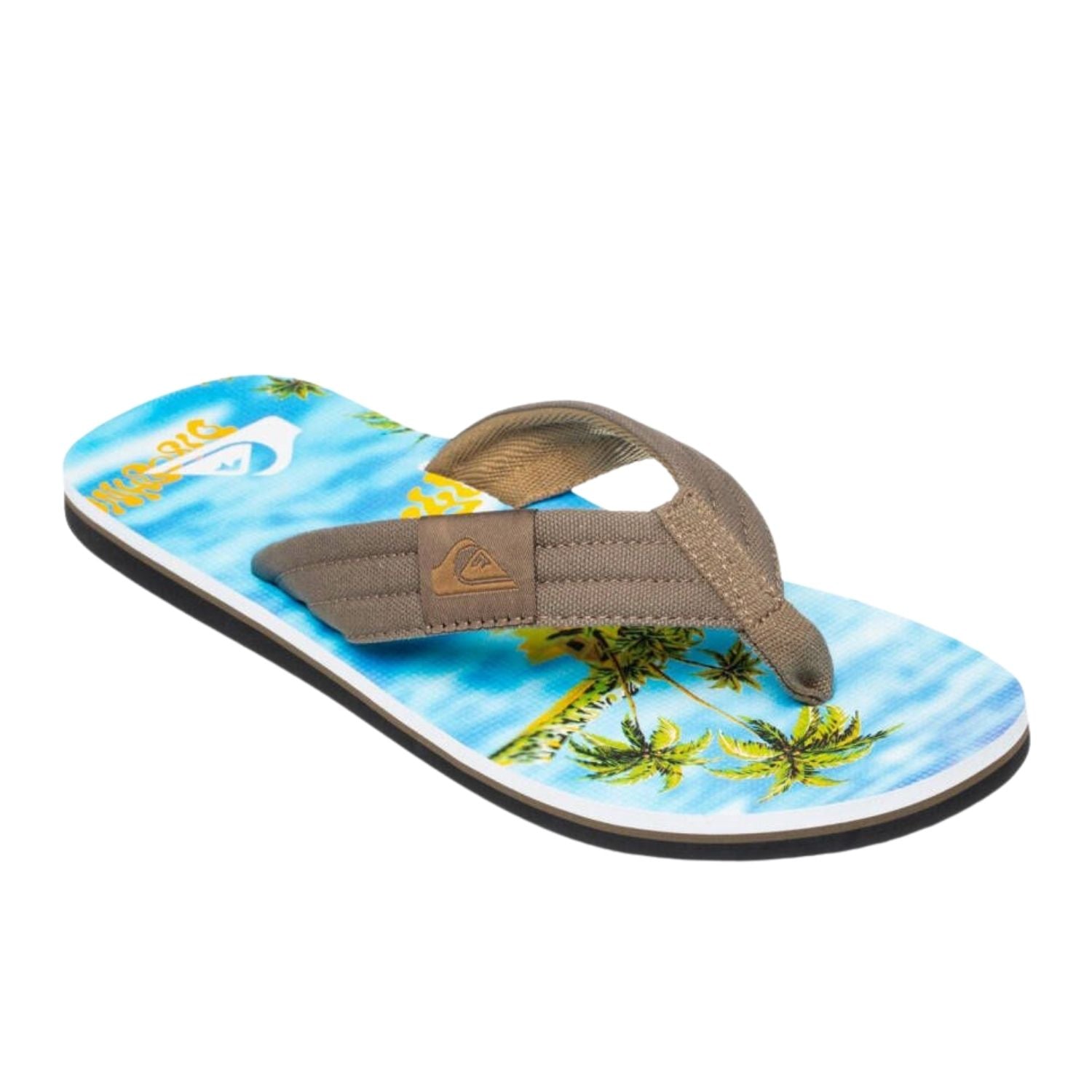  Quiksilver Molokai Layback II Erkek Mavi Terlik