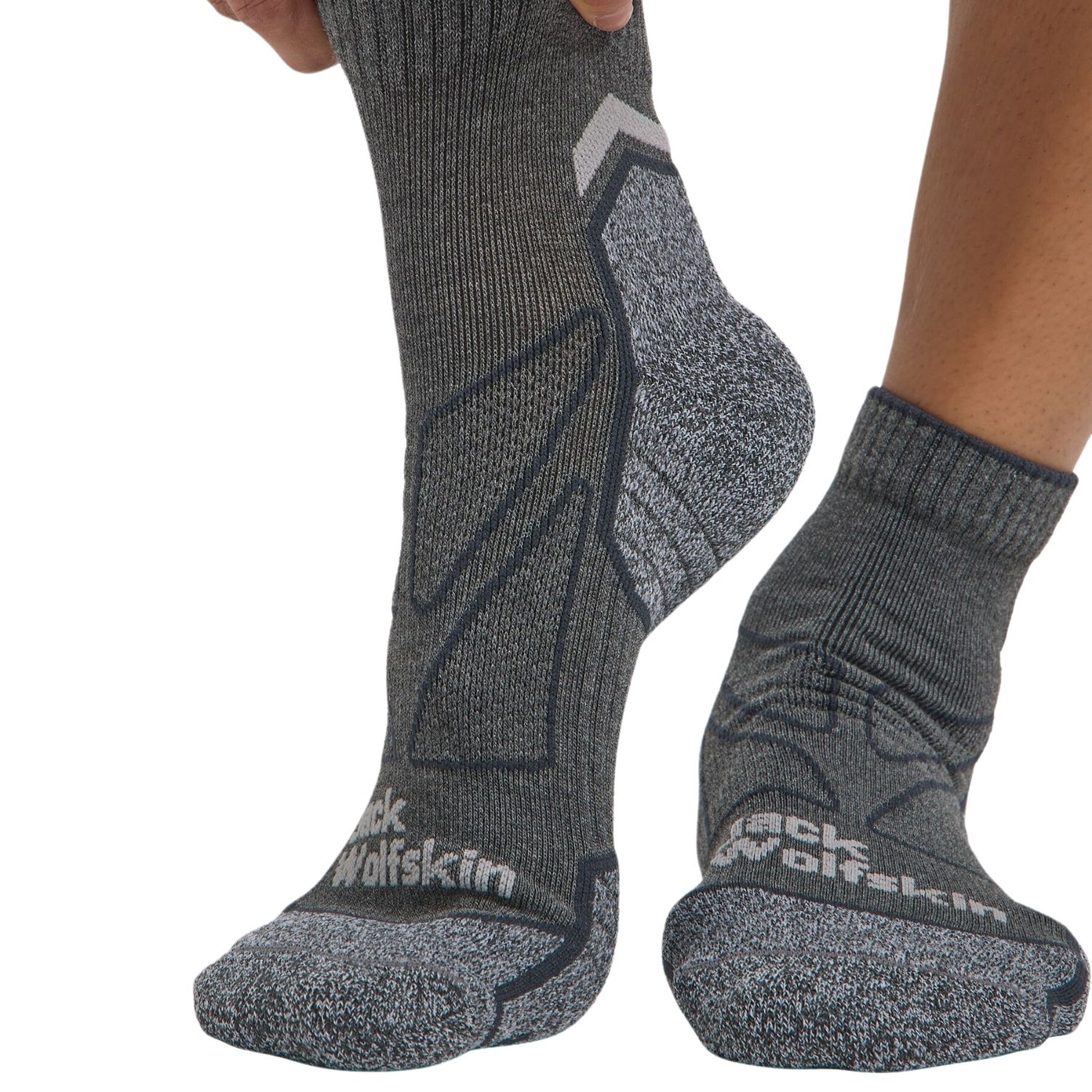 Jack Wolfskin Vojo Light Sock Low C Unisex Gri Çorap