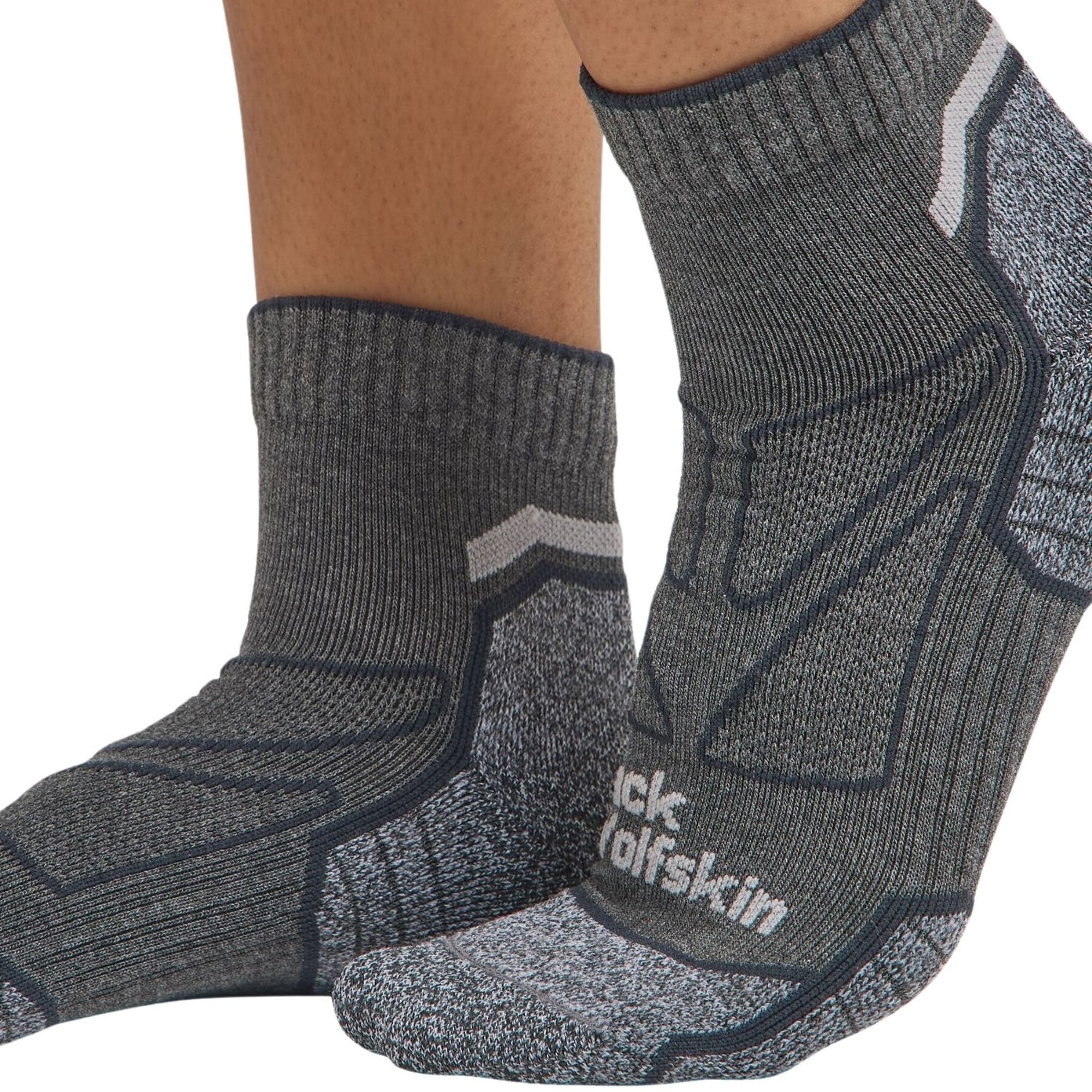 Jack Wolfskin Vojo Light Sock Low C Unisex Gri Çorap