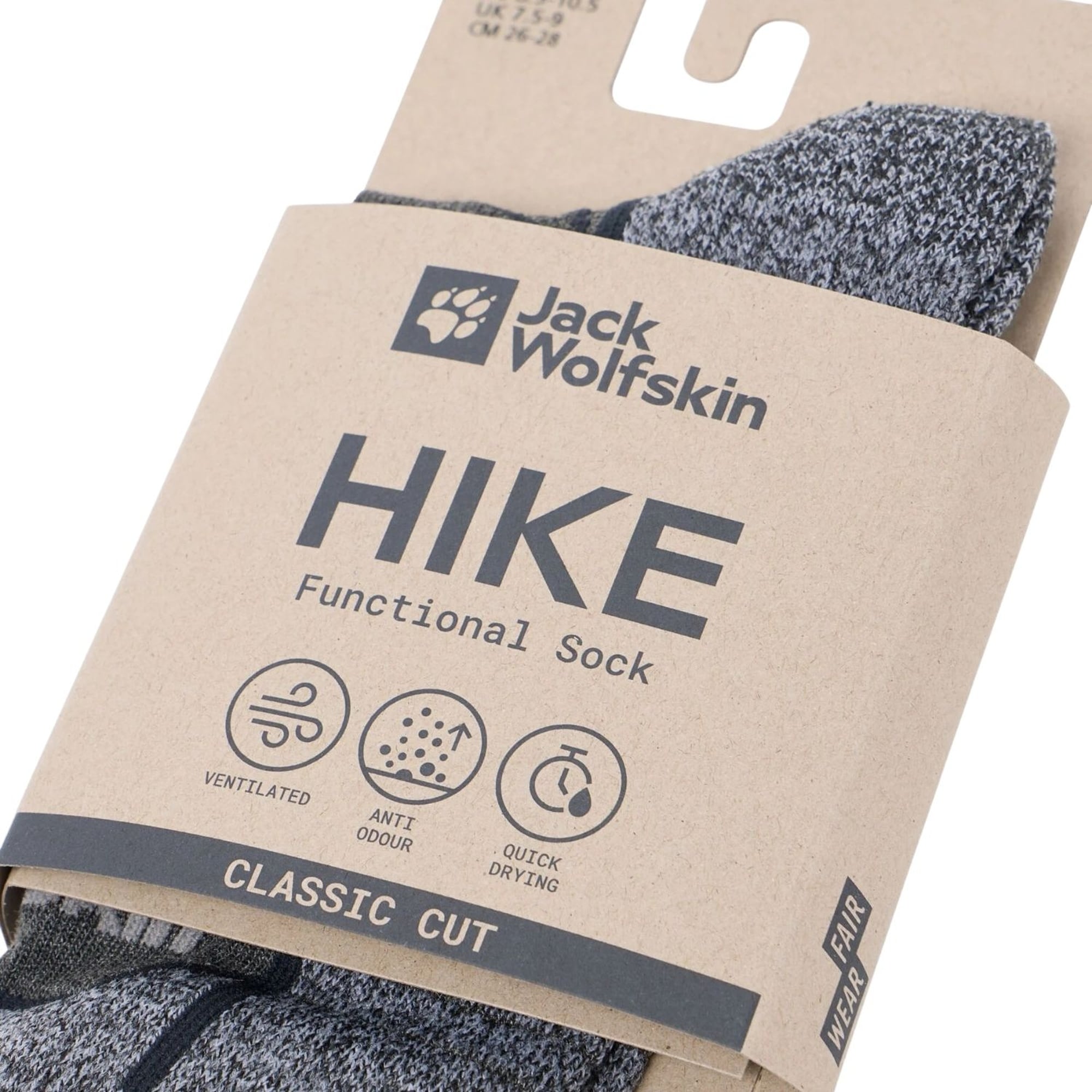 Jack Wolfskin Vojo Light Sock Low C Unisex Gri Çorap