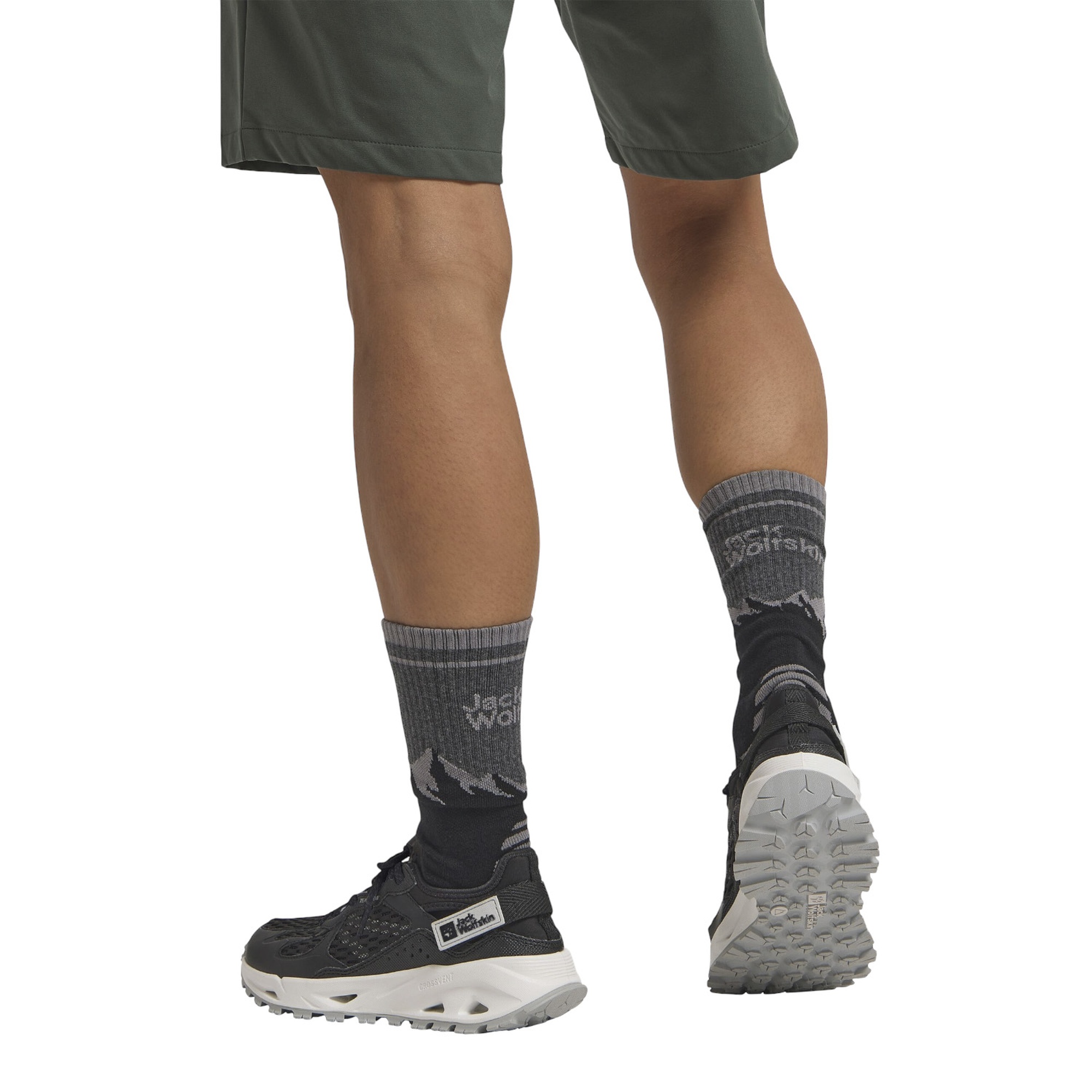 Jack Wolfskin Prelight Hybrid Vent Low Kadın Gri Outdoor Ayakkabı