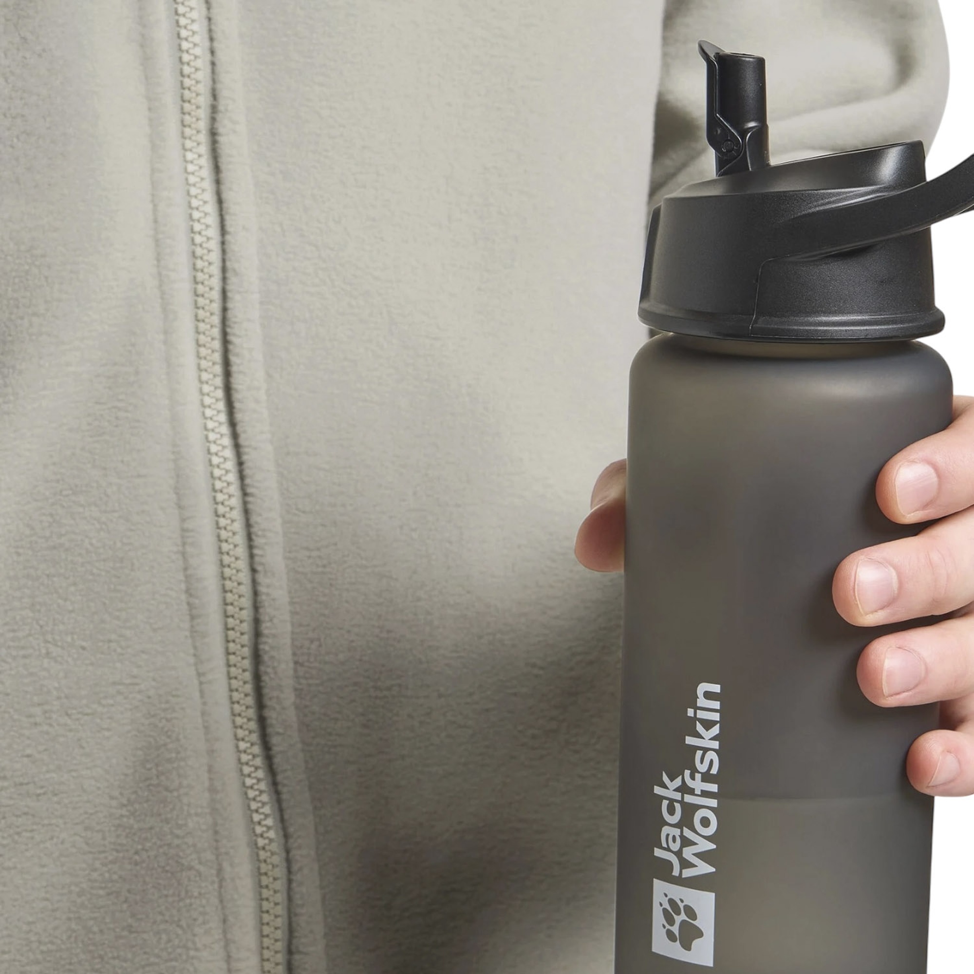 Jack Wolfskin Saima Straw 0.7l Unisex Gri Termos