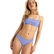Roxy Party Wave Moderate Kadın Mavi Bikini Alt