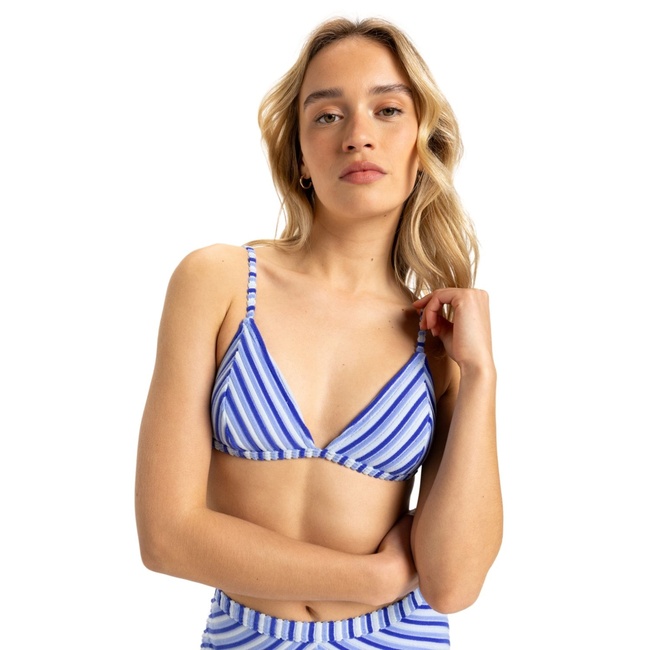  Roxy Party Wave 2 Fixed Tri Kadın Mavi Bikini Üst