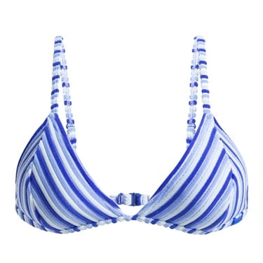  Roxy Party Wave 2 Fixed Tri Kadın Mavi Bikini Üst