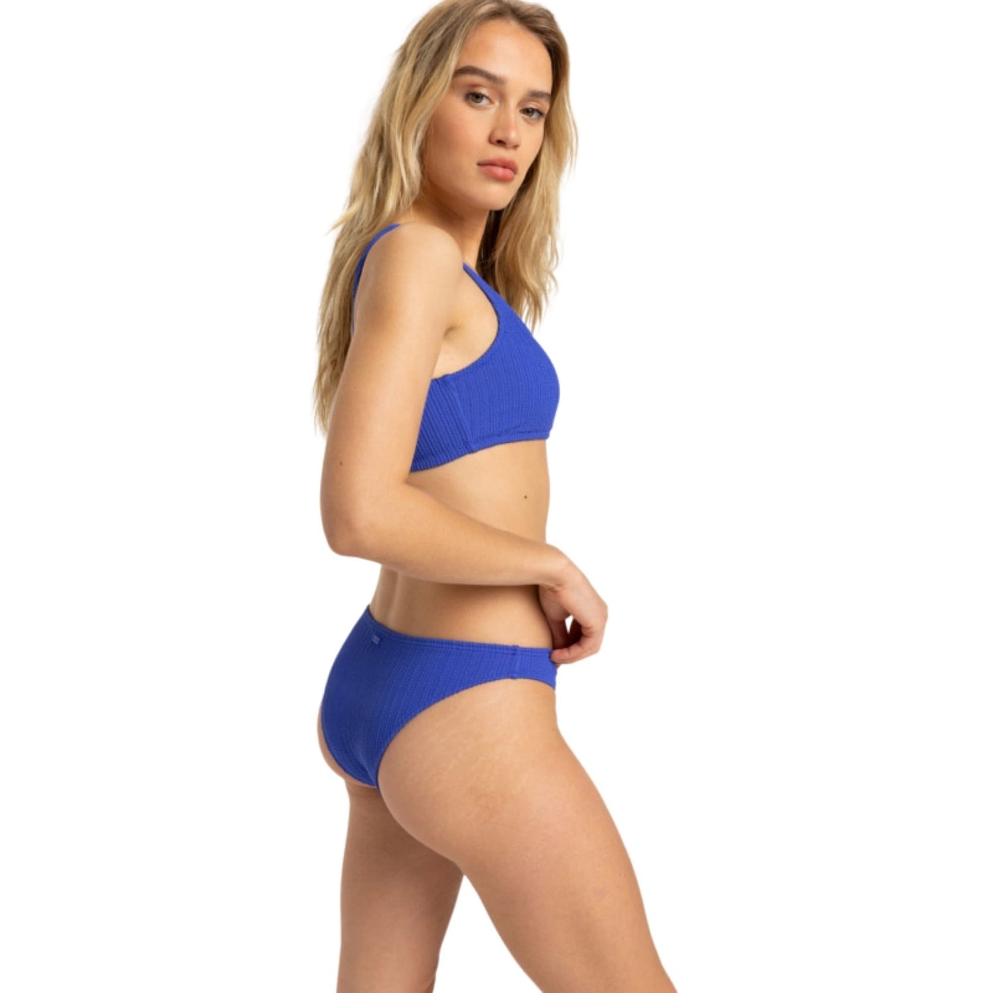 Roxy Aruba Bra Assymetric Kadın Mavi Bikini Üst