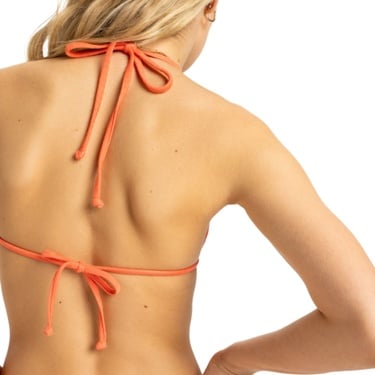  Roxy Lagos Tiki Tri Kadın Turuncu Bikini Üst