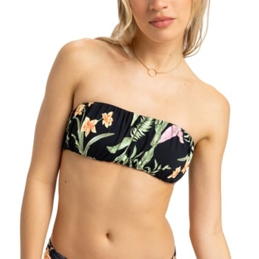  Roxy Pt Beach Classics Bandeau Kadın Siyah Bikini Üst