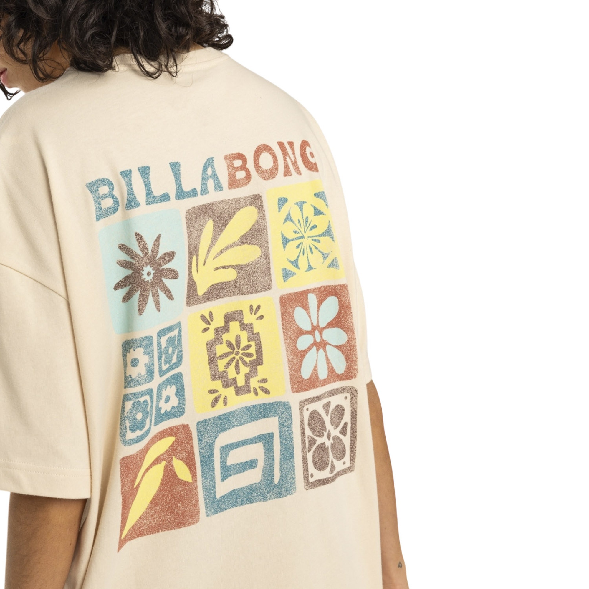 Billabong Brand New Day Kadın Beyaz Tişört