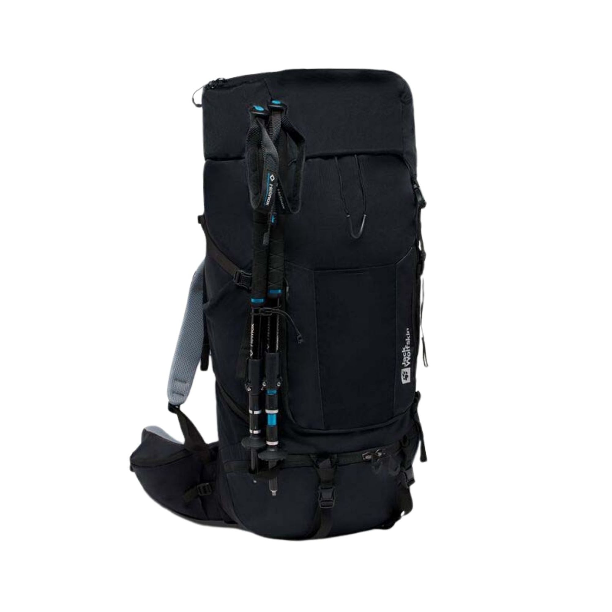 Jack Wolfskin Trailflair Pro 60 S-xl Uni̇sex Siyah Sırt Çantası